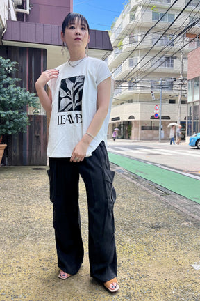 CHIGNON (シニヨン)baysideフレンチTee　オフシロ