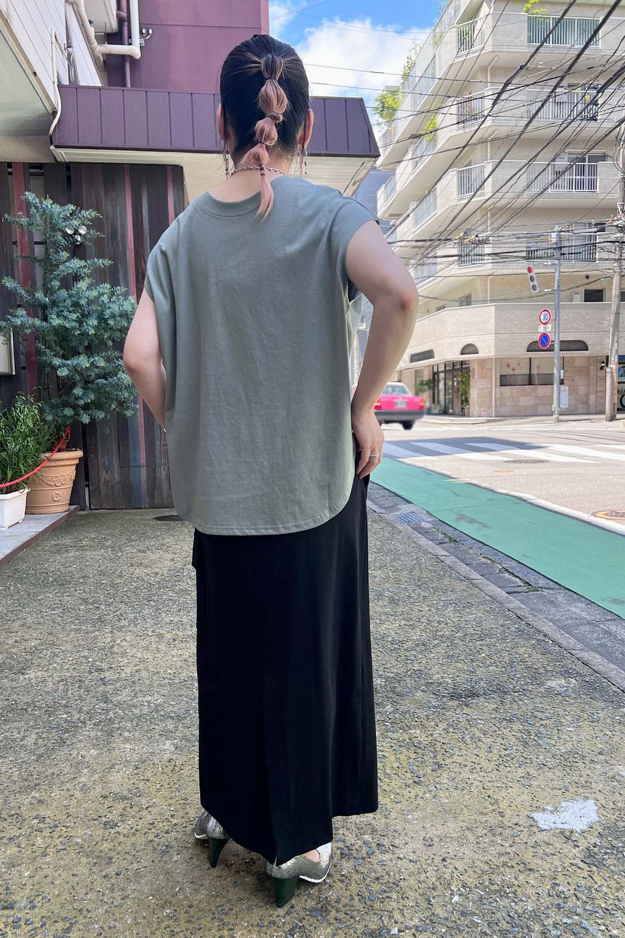 CHIGNON (シニヨン)baysideフレンチTee　カーキ